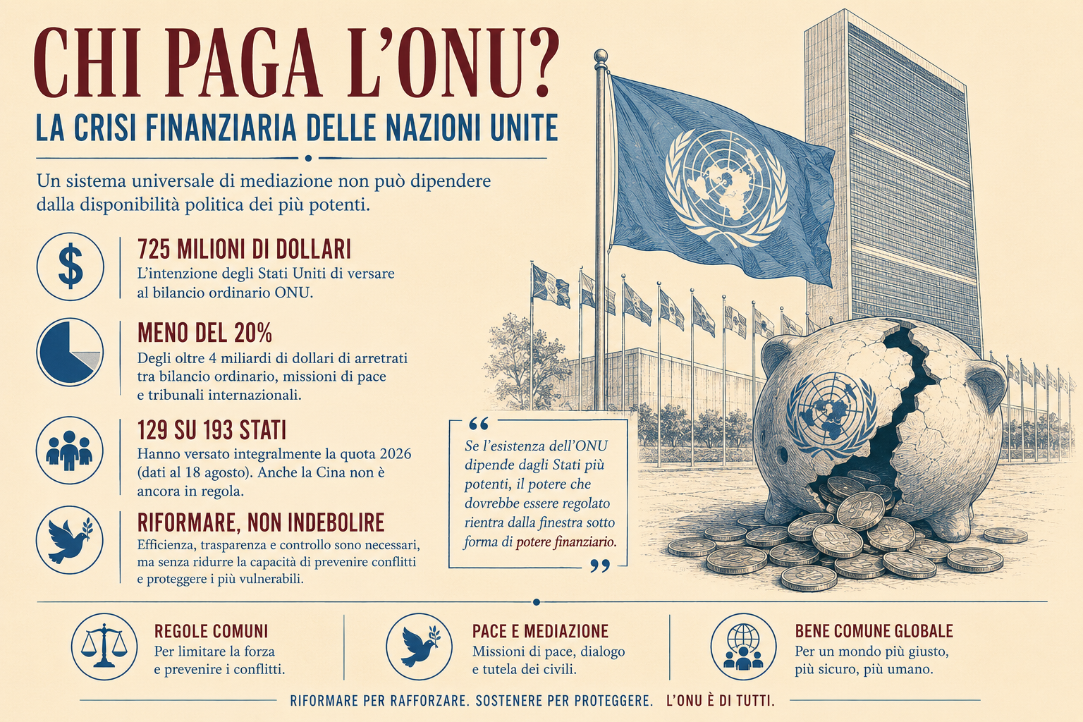 Chi paga l’ONU?
